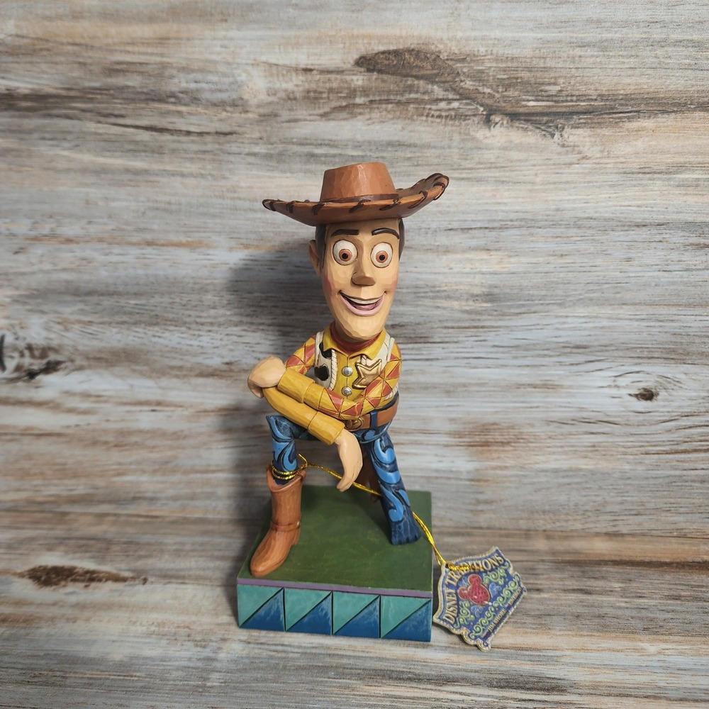 Jim Shore Disney Traditions Woody Howdy Partner Figurine 4031490 Toy Stry Enesco